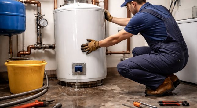 Emergency Hot Water Tank Replacement