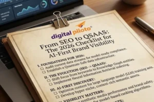 From SEO to QSAAS: The 2026 Checklist for AI-First Brand Visibility
