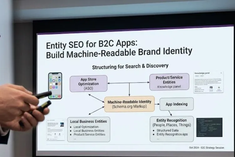Entity SEO for B2C Apps: Build Machine-Readable Brand Identity