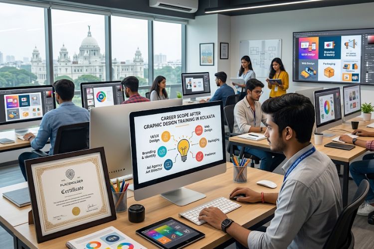Career Scope After Graphic Design Training in Kolkata