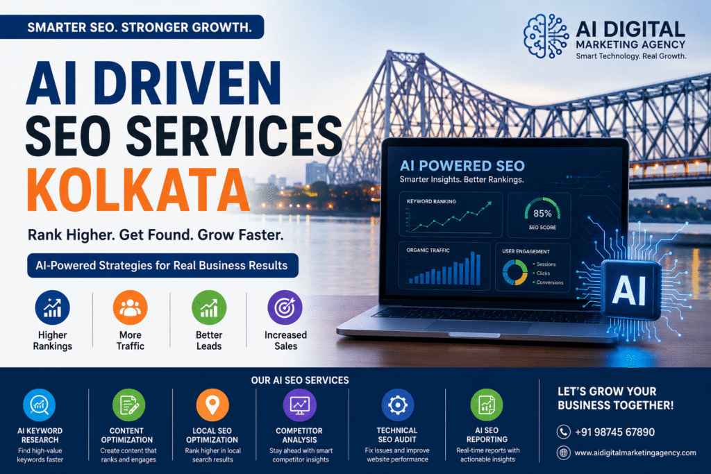 AI Driven SEO Services Kolkata for smart business growth