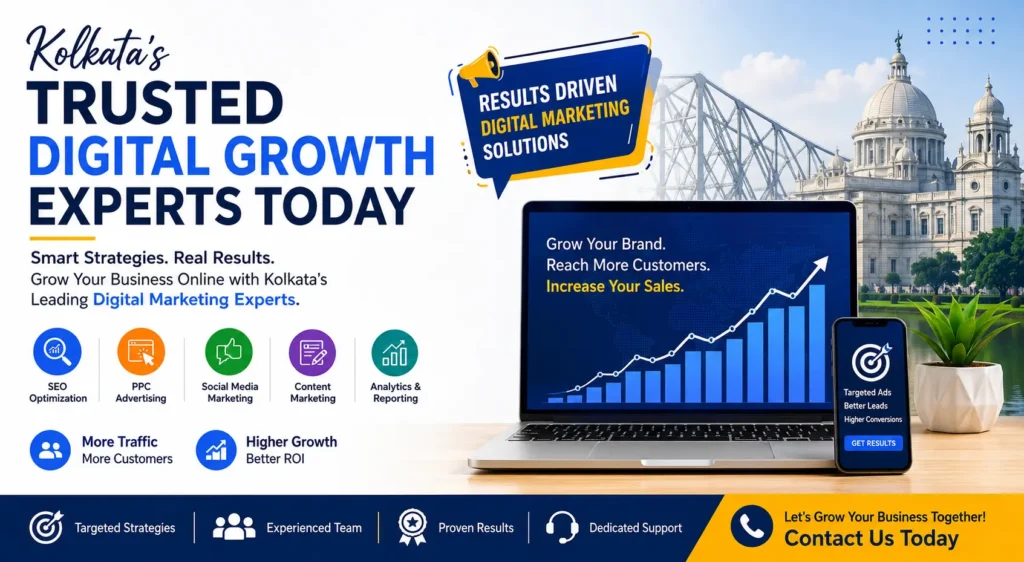 Best Digital Marketing Company in Kolkata helping businesses grow online
