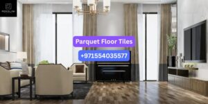 Modern Living Room Trends with Parquet Floor Tiles