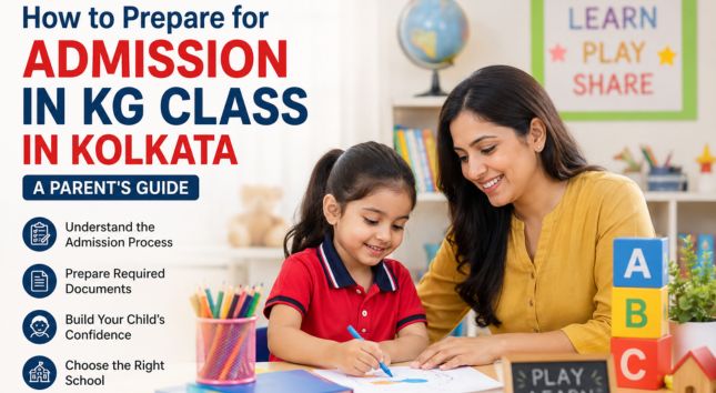 Admission in KG Class in Kolkata Full Process
