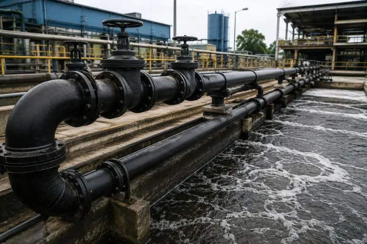 Cast Iron Pipes & Fittings for Industrial Wastewater Applications